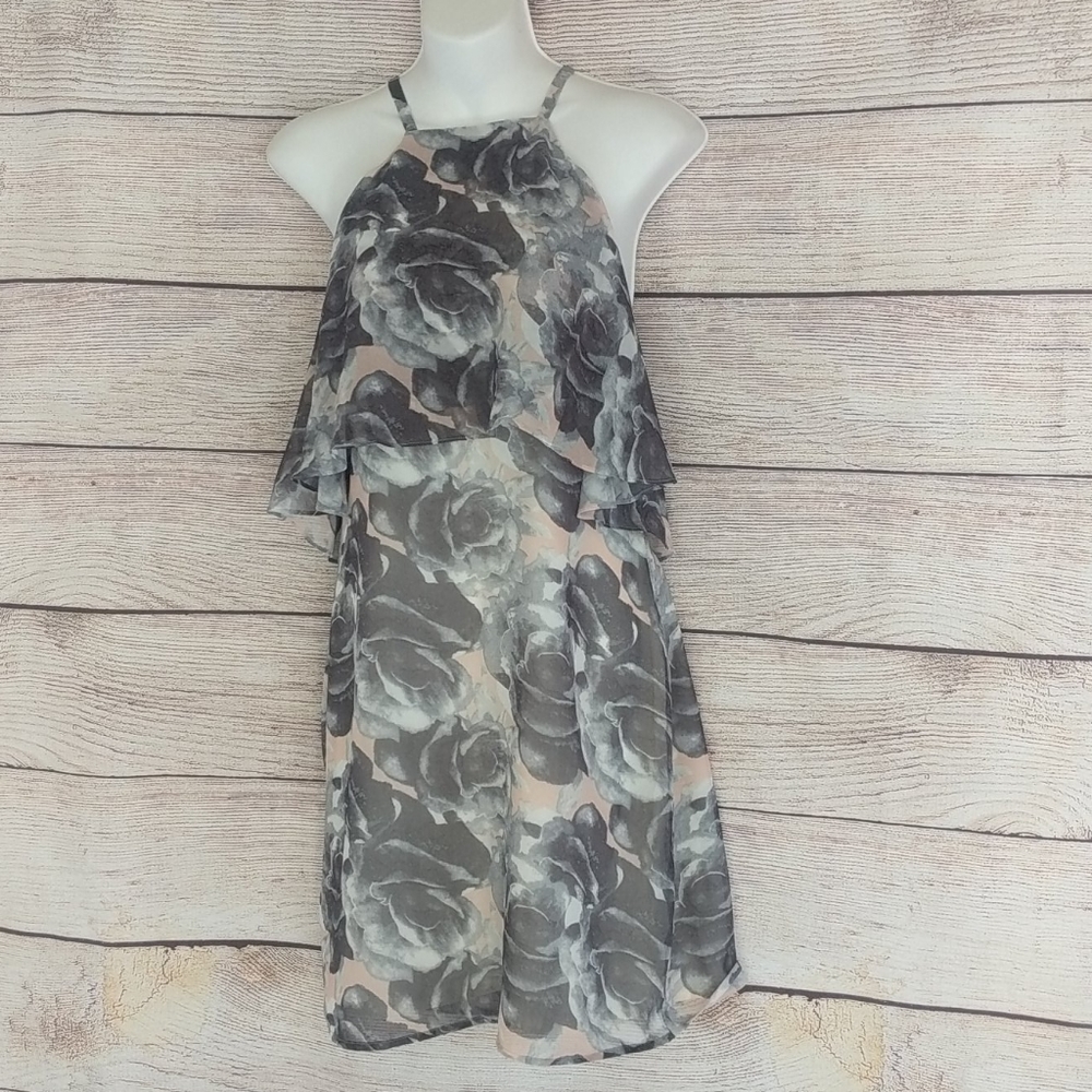 Ali & Jay dress with layered top sz Large